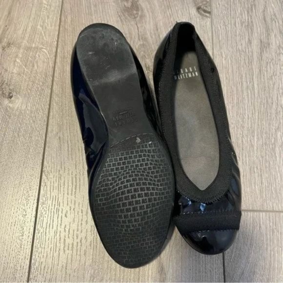 Stuart Weitzman Black Patent Leather ballet flats Black size US 6 - Picture 4 of 7